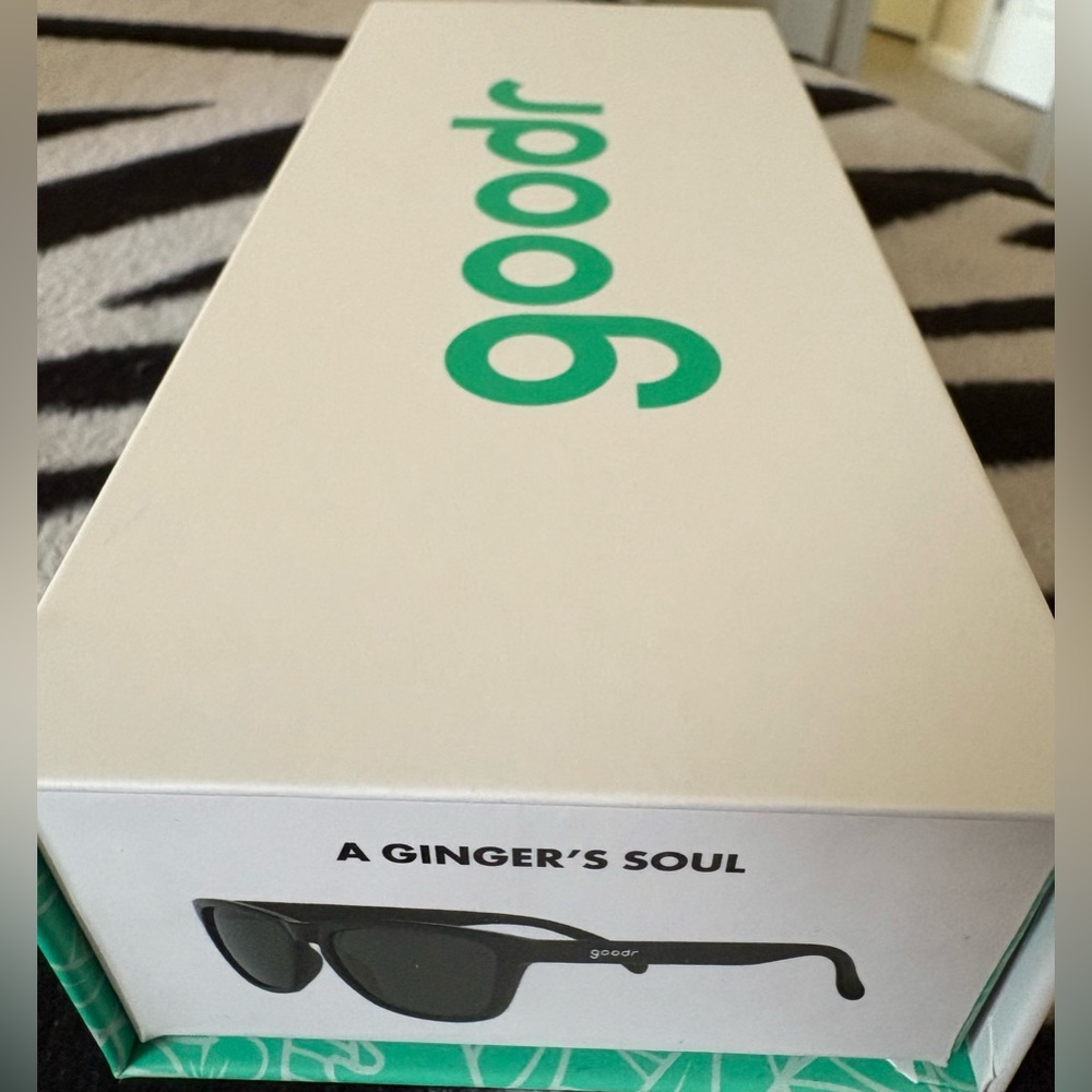 Goodr Black Sunglasses - A Ginger's Soul
